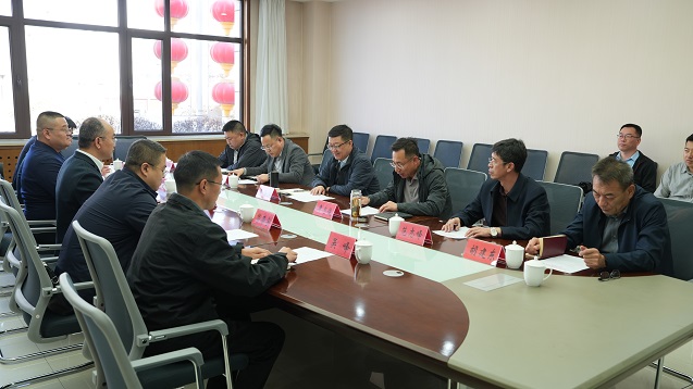 于海濱與中交集團(tuán)山西總部總經(jīng)理單祖群舉行工作會(huì)談